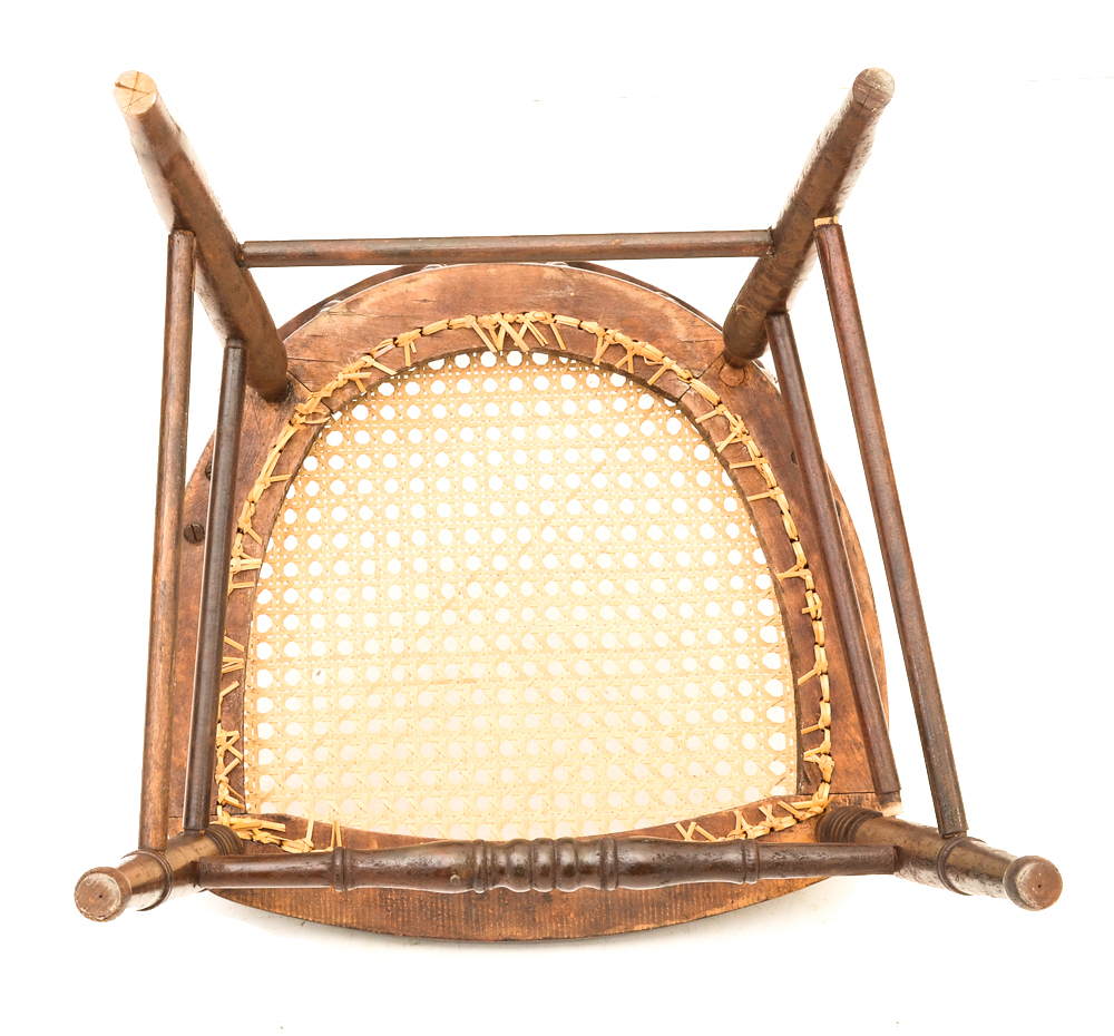 Set of Six Mid-19th Century Rosewood Grained Chairs