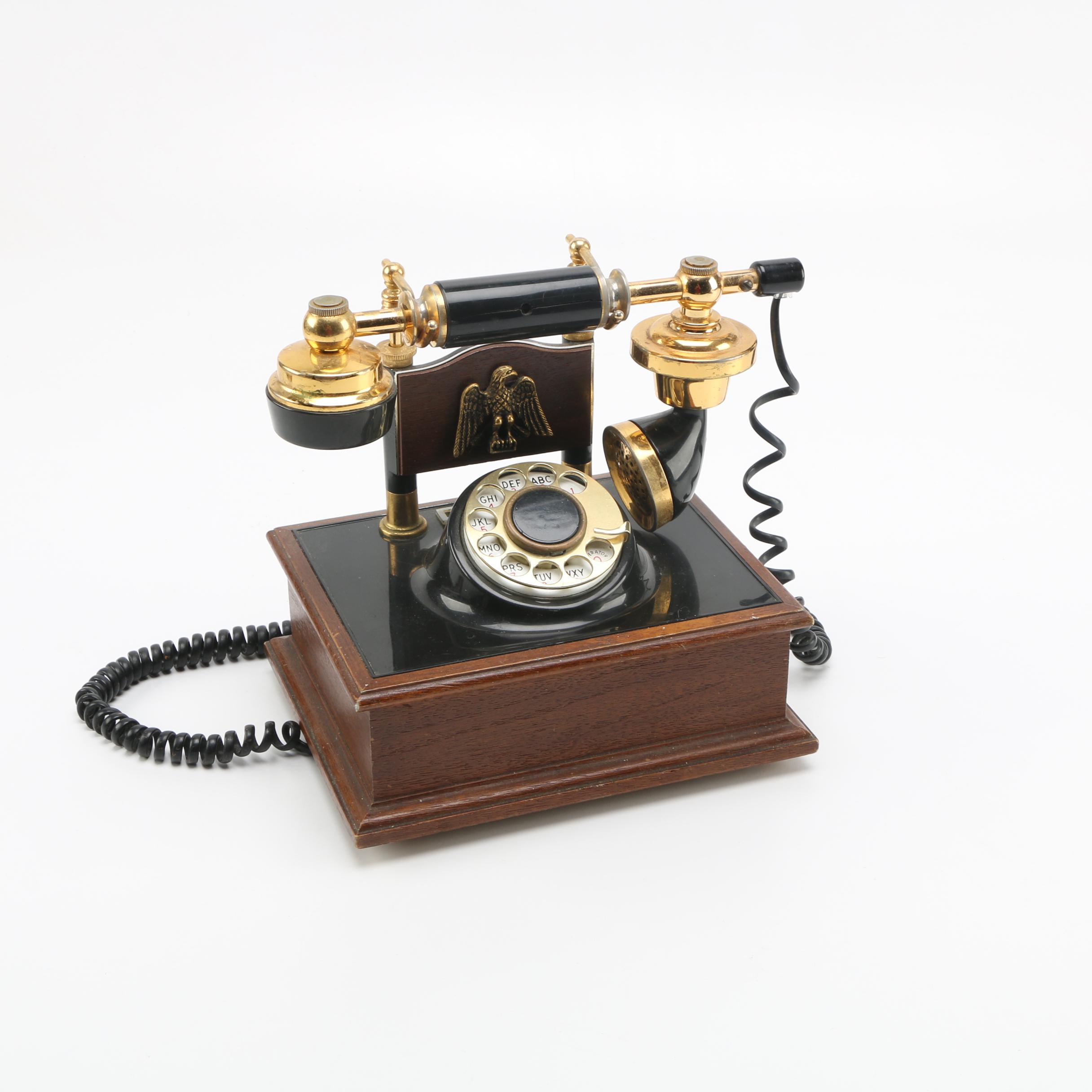 Deco-Tel Rotary Telephone