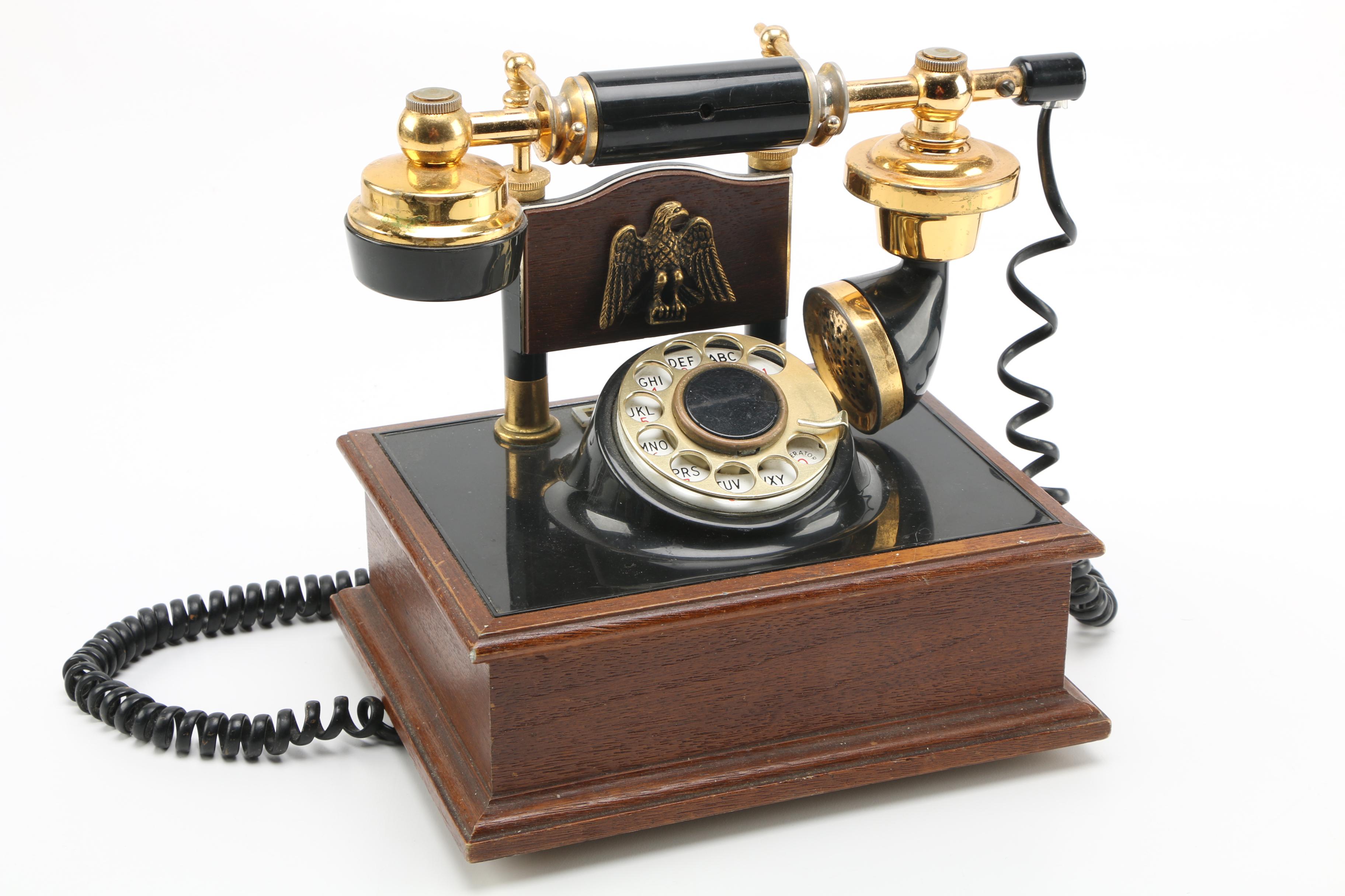 Deco-Tel Rotary Telephone