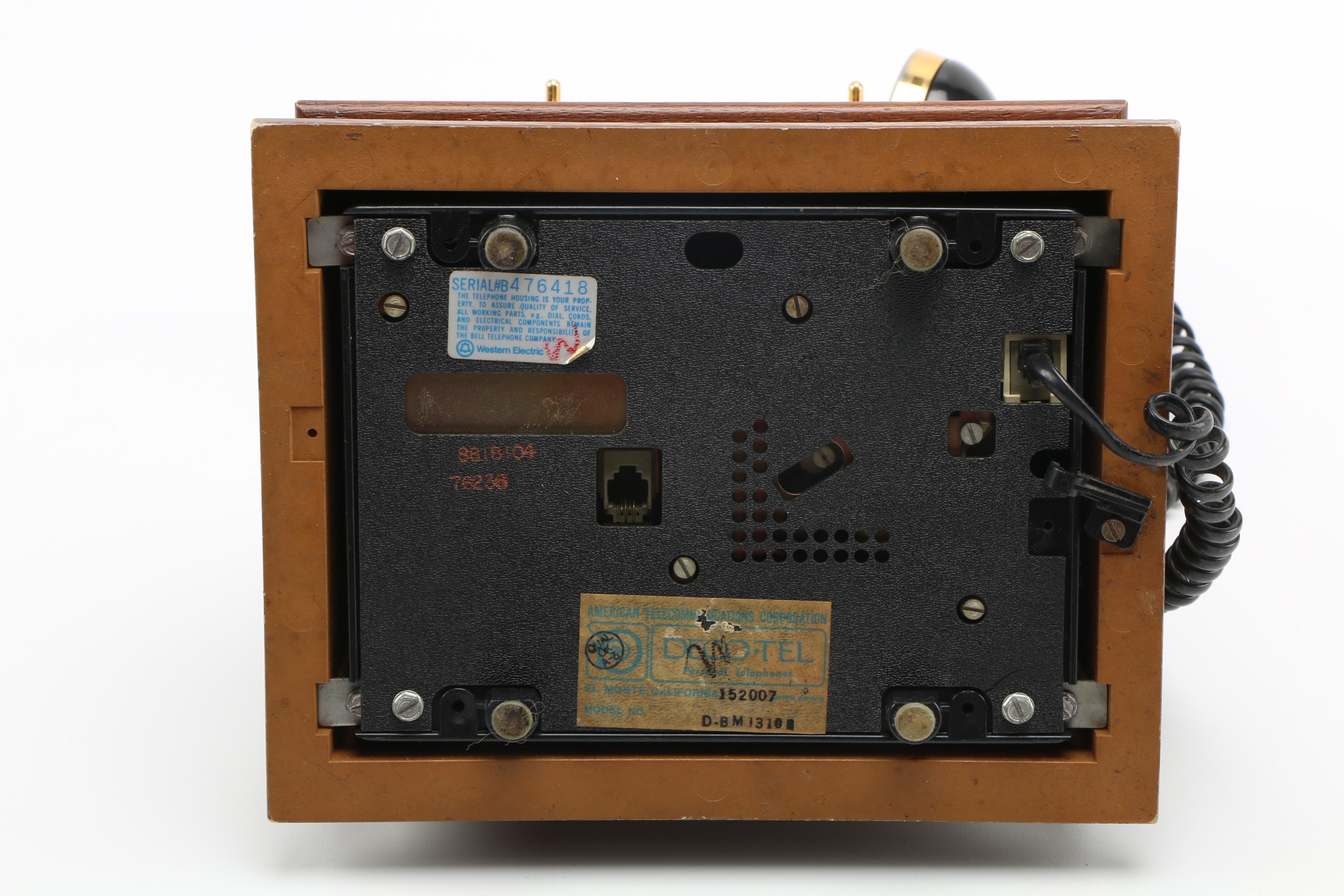 Deco-Tel Rotary Telephone