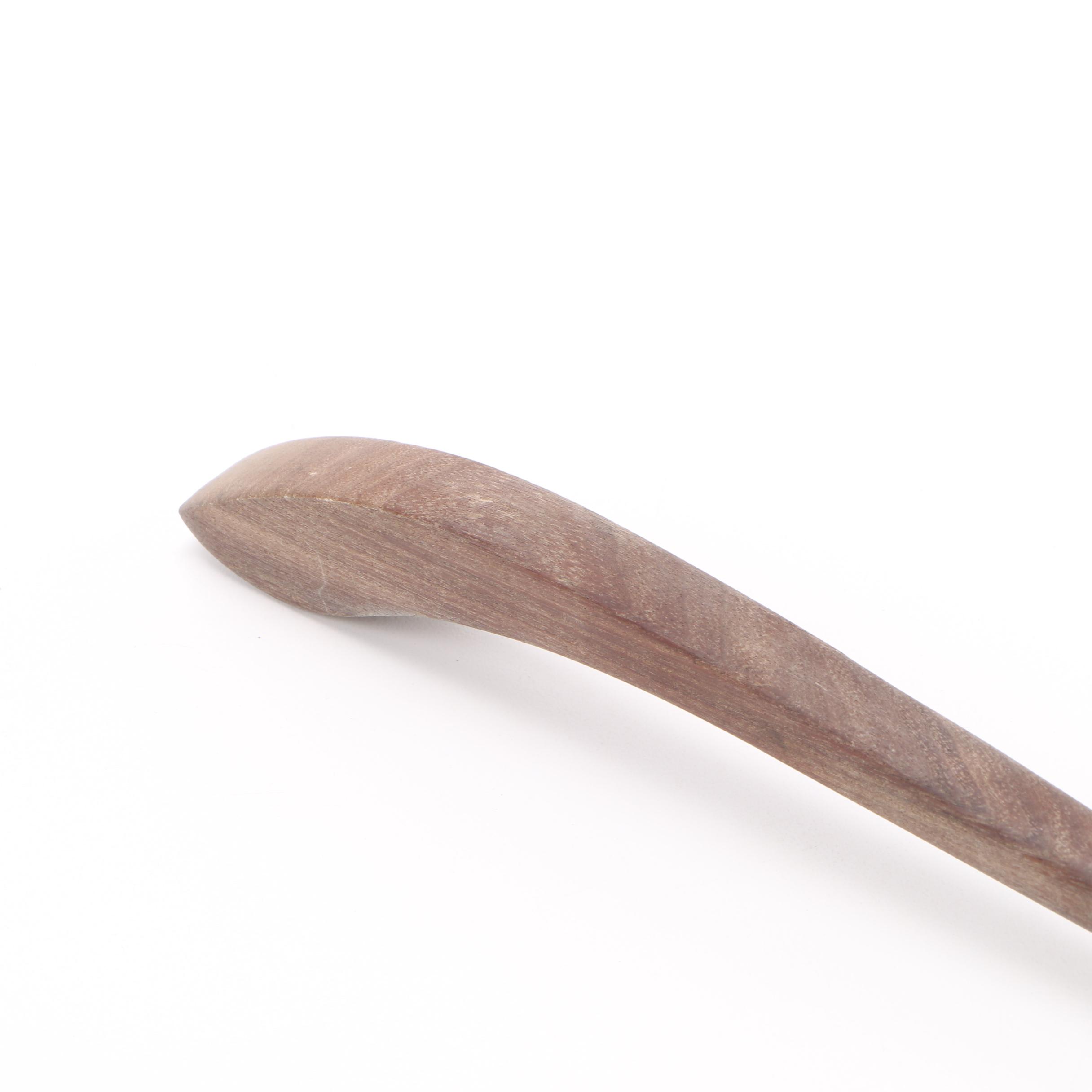 Mexican Sterling and Wood Salad Servers