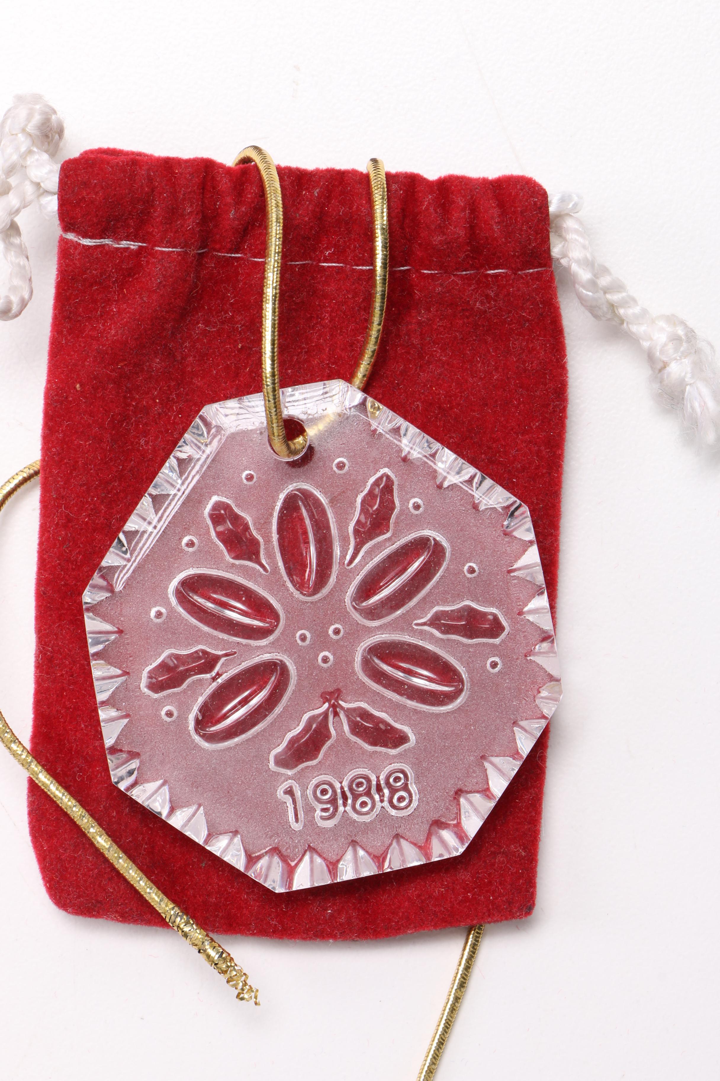 Waterford Crystal Ornaments