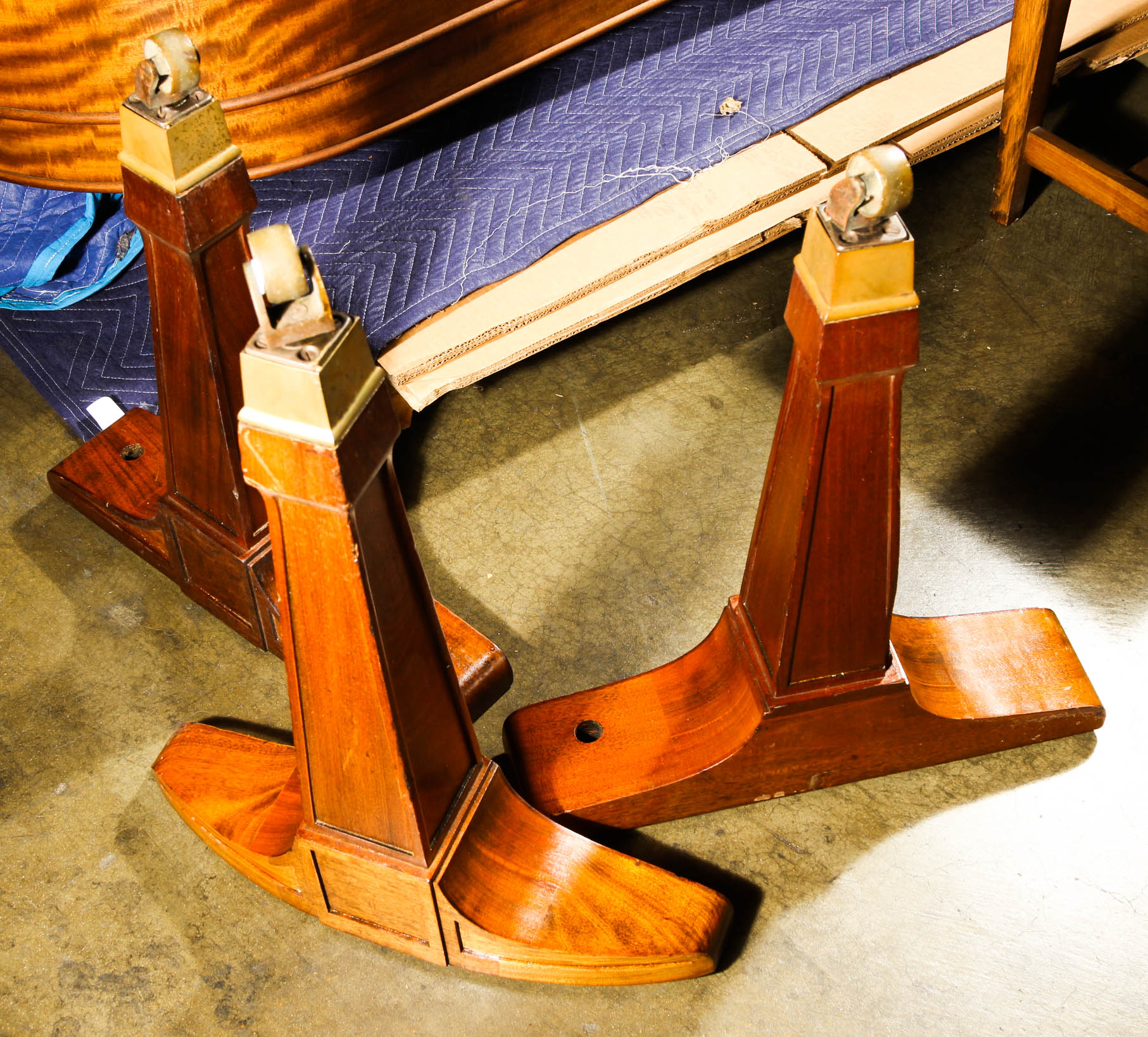 1904 Behning & Sons Mahogany Baby Grand Piano