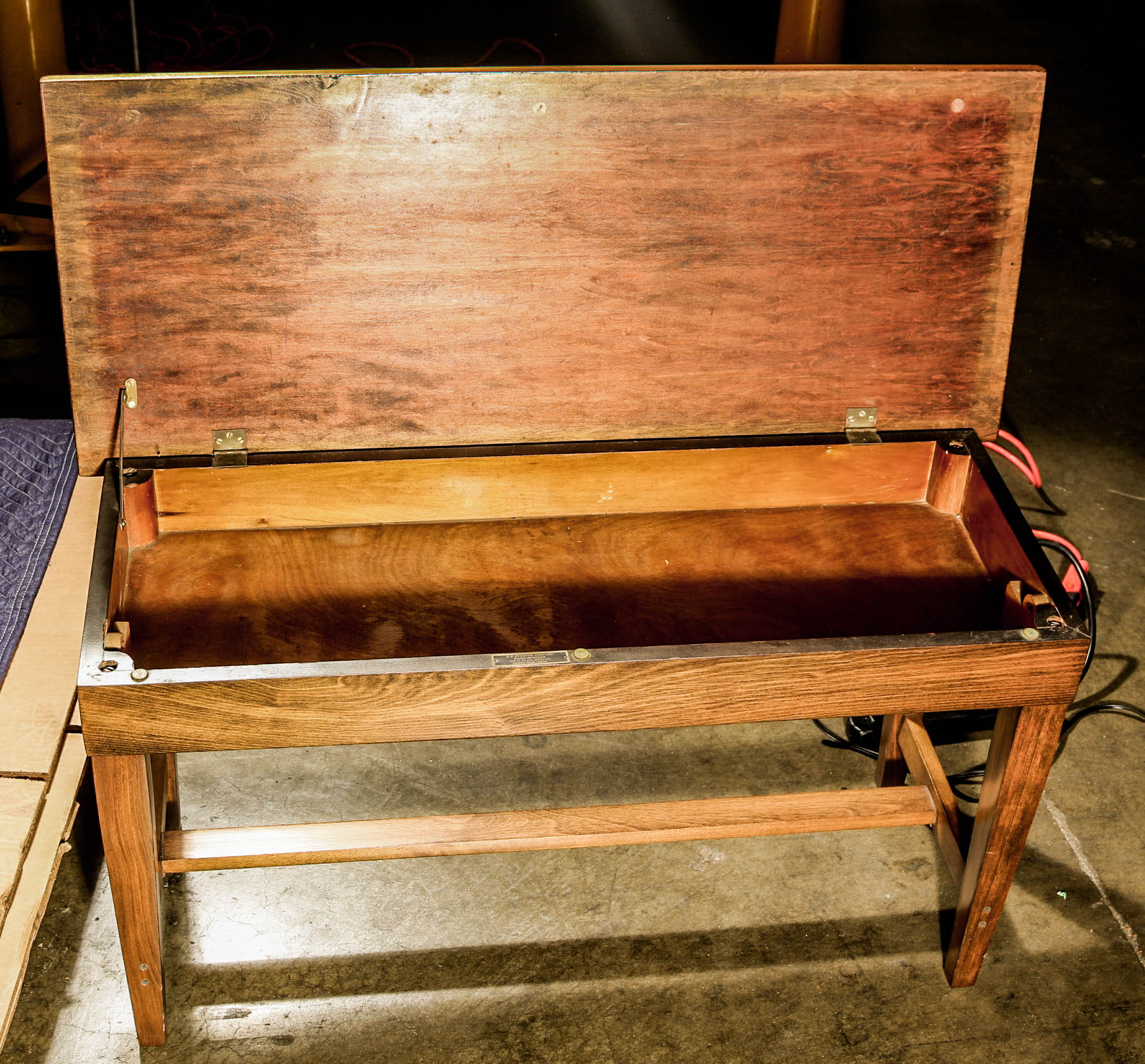 1904 Behning & Sons Mahogany Baby Grand Piano