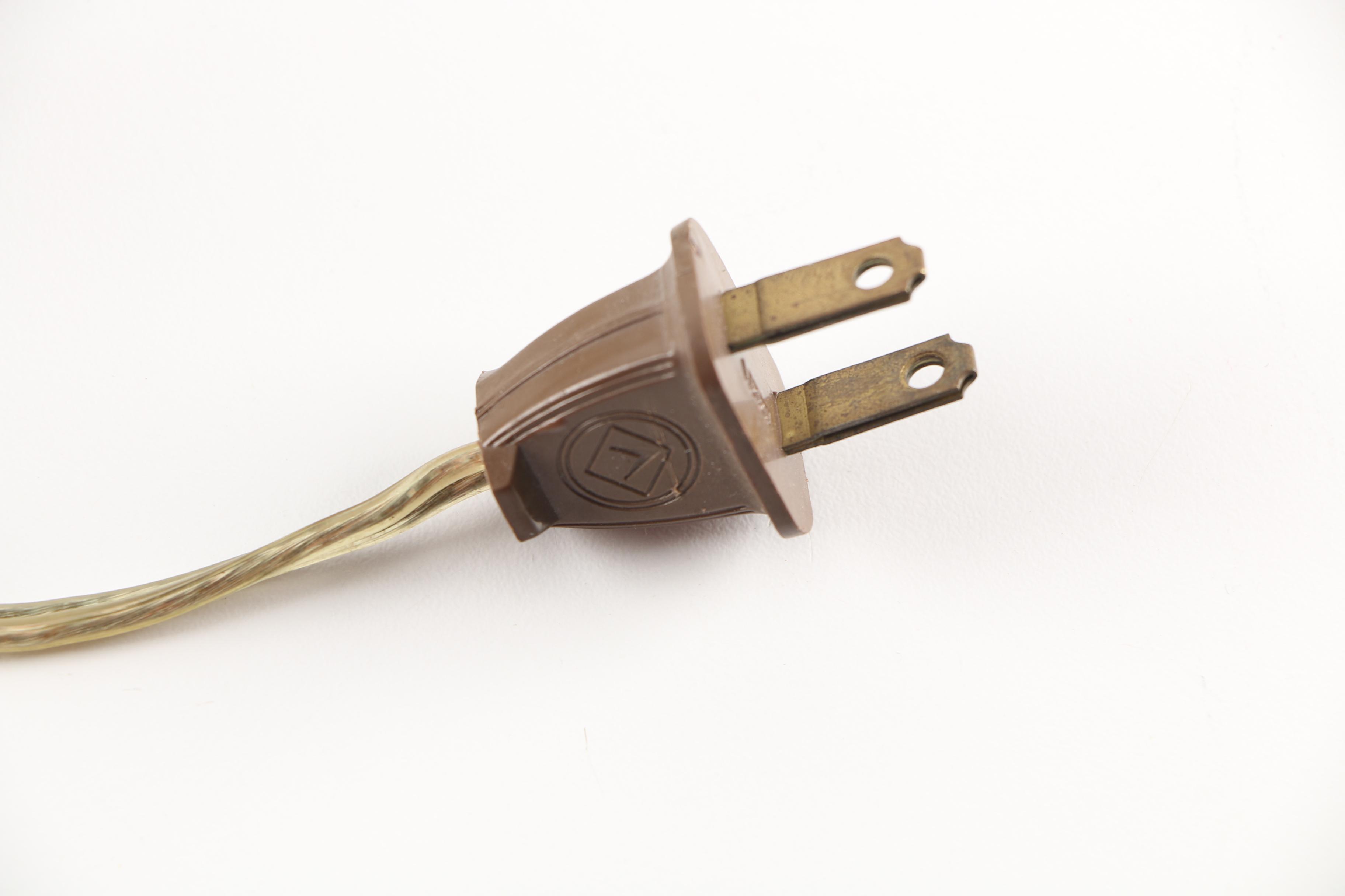 Vintage Electric Backwards Wall Clock by Spartus Corporation