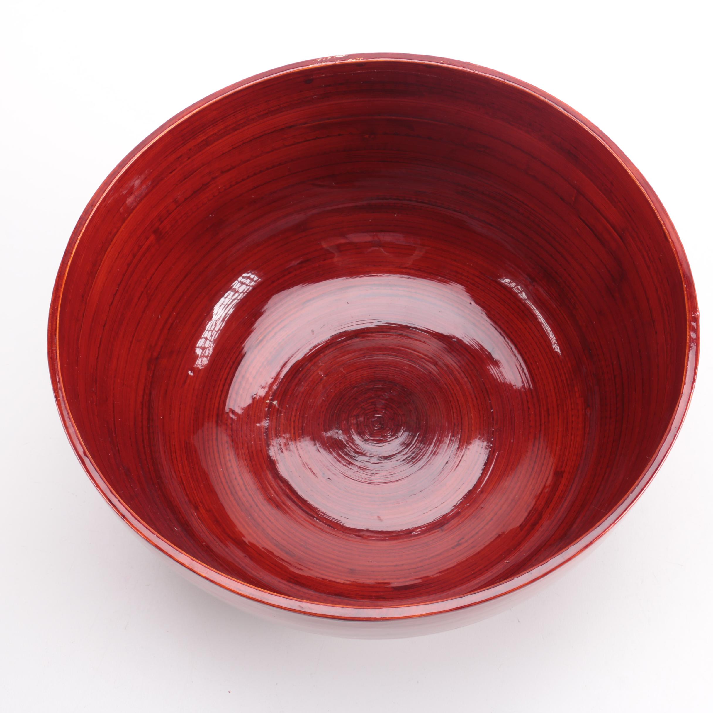 Vietnamese Made Wooden Bowl Set