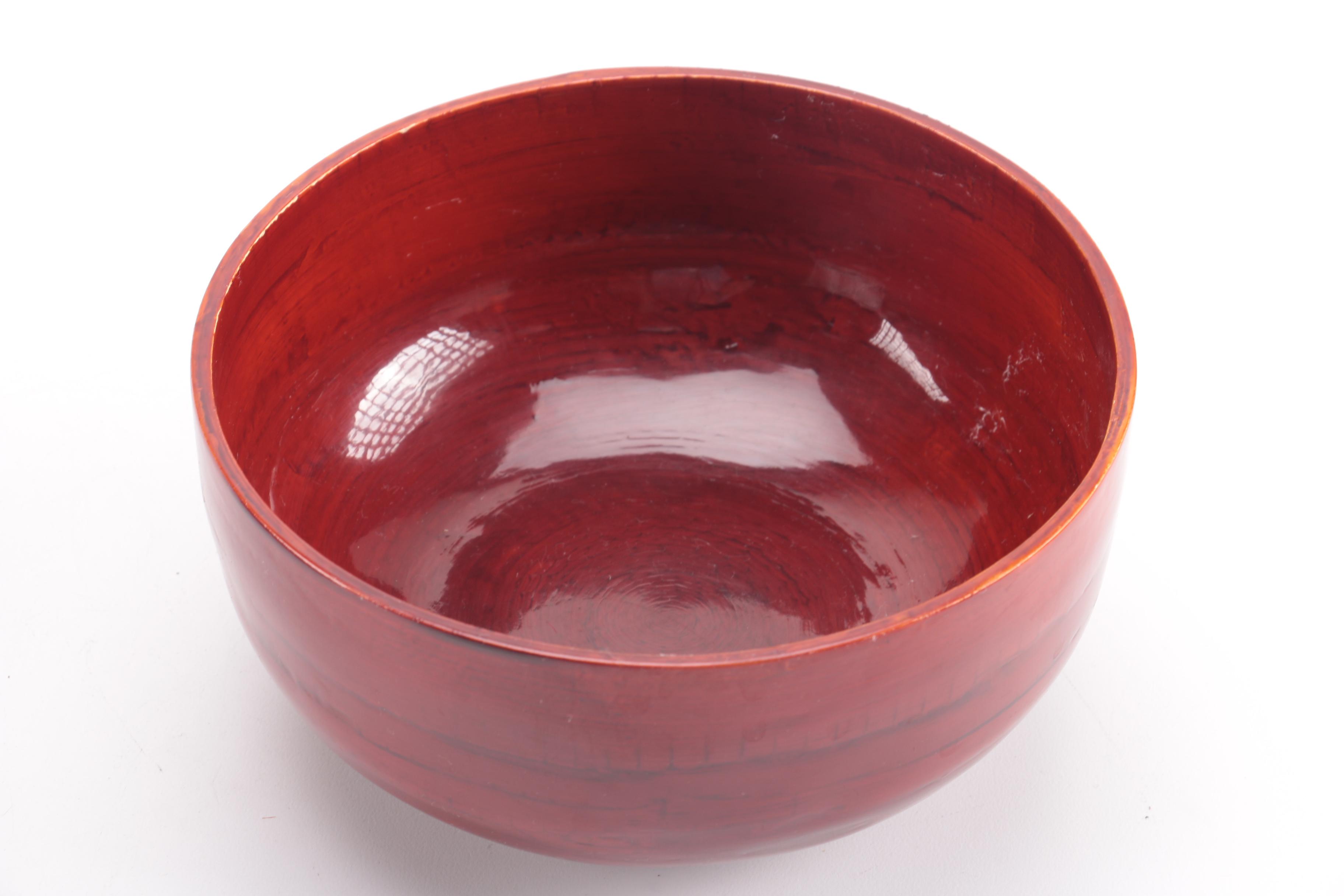 Vietnamese Made Wooden Bowl Set