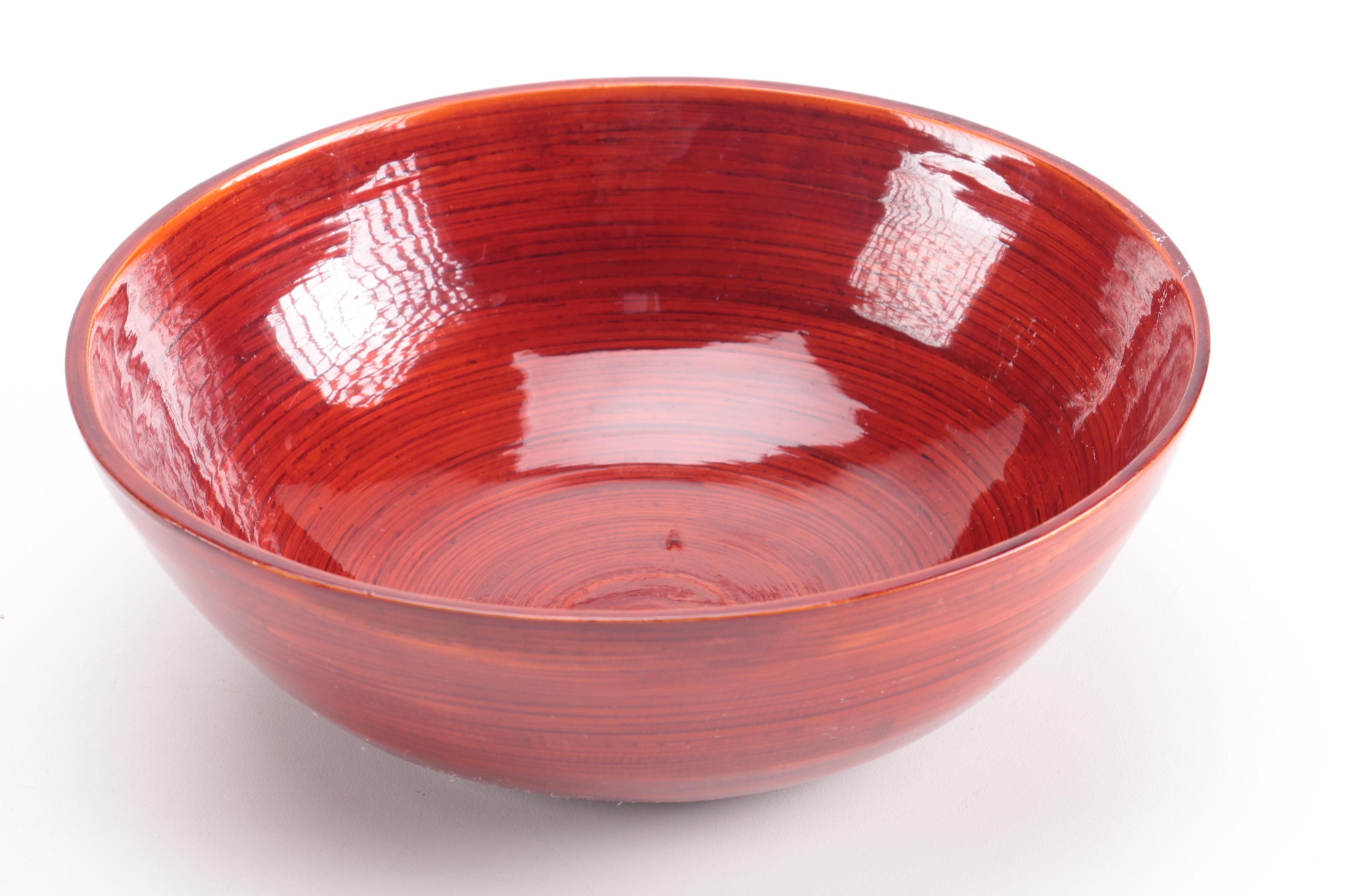 Vietnamese Made Wooden Bowl Set