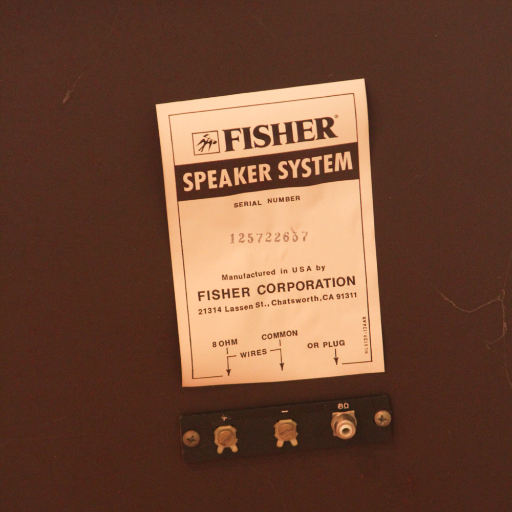 Fisher Turntable Stereo Receiver and Speakers