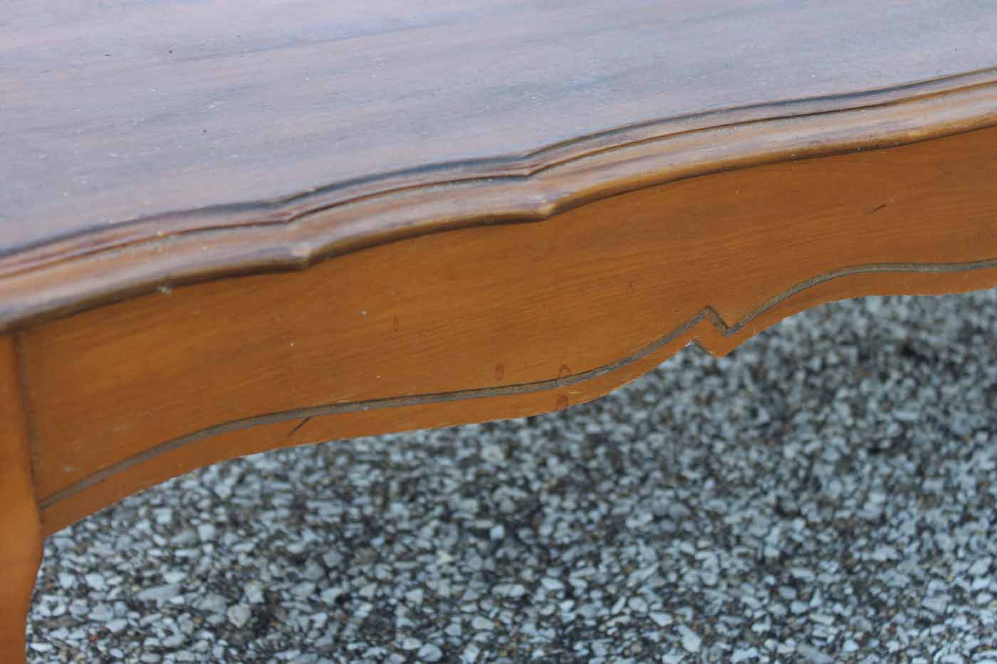 Vintage Serpentine Coffee Table