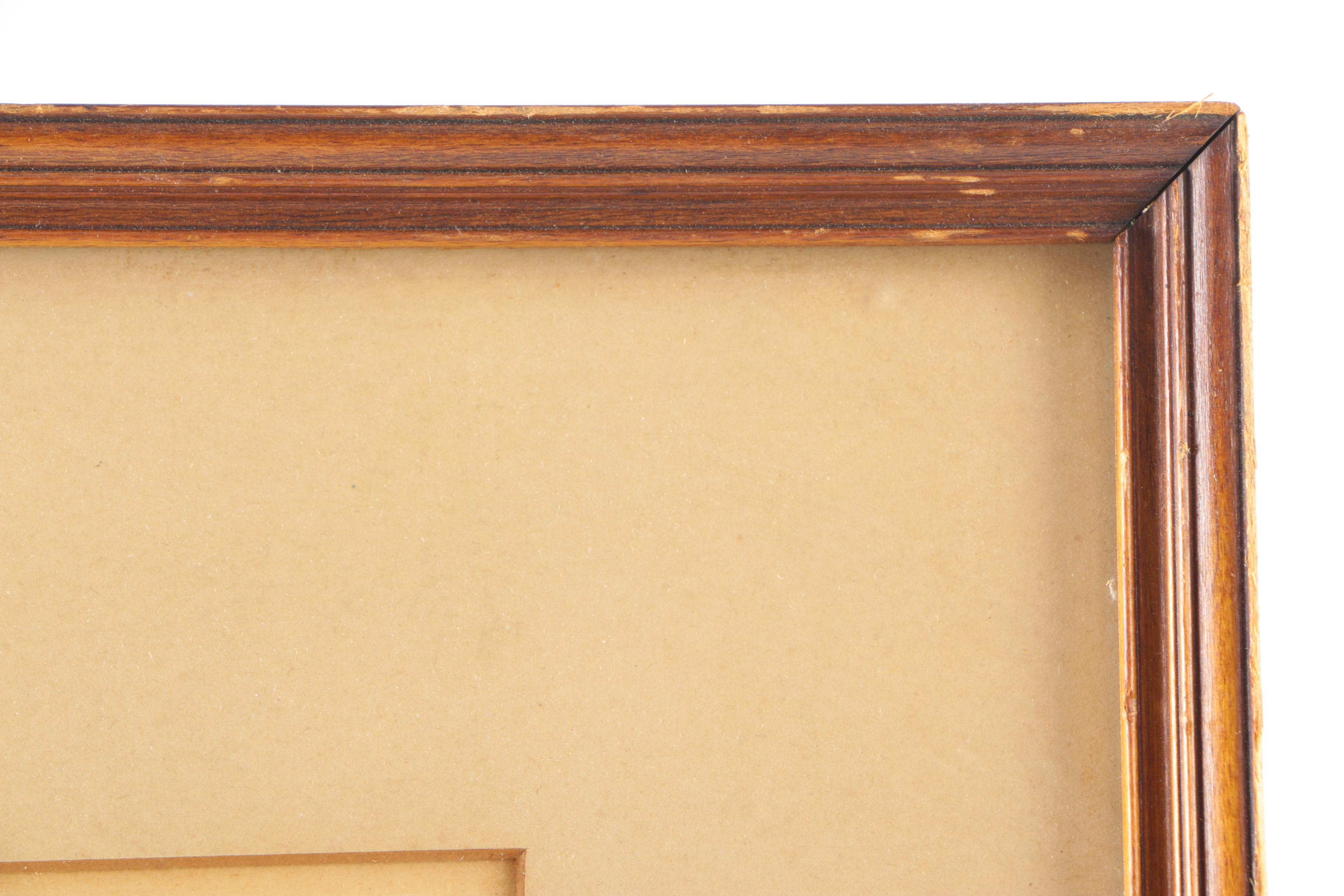 Hand Colored Aquatint of European Cityscape With Bridge