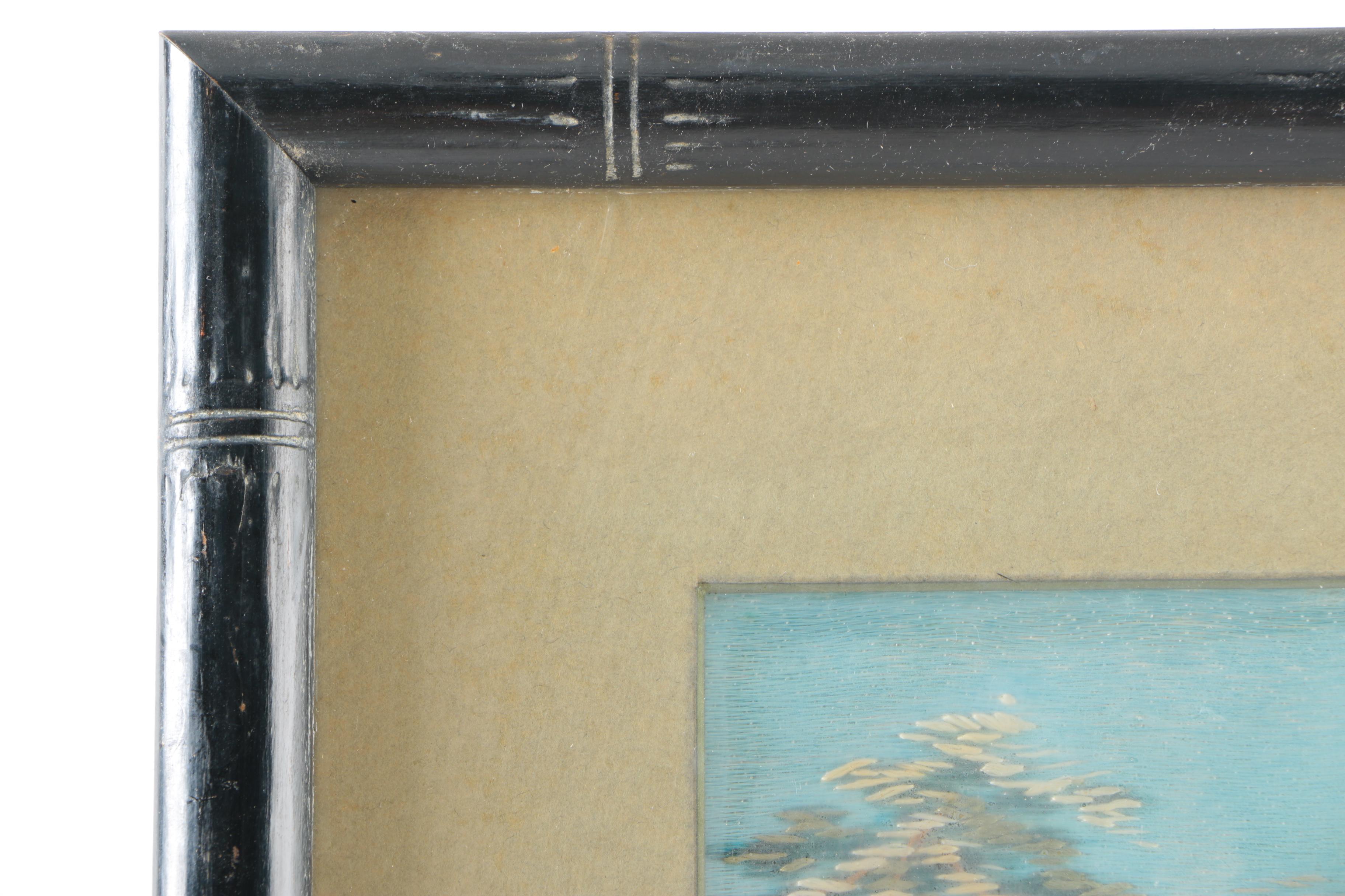 Japanese Inspired Embroidered Textile Landscapes