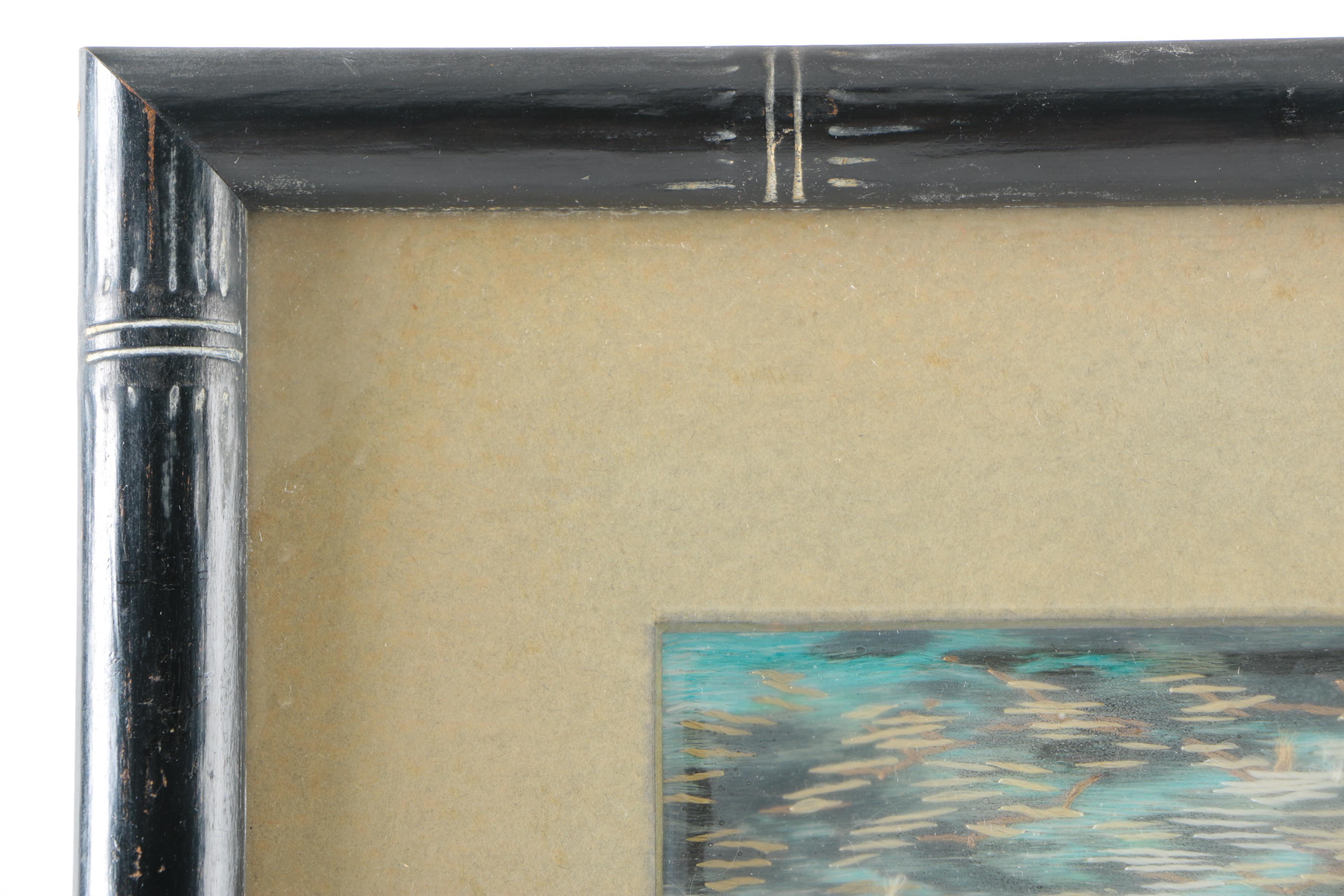 Japanese Inspired Embroidered Textile Landscapes