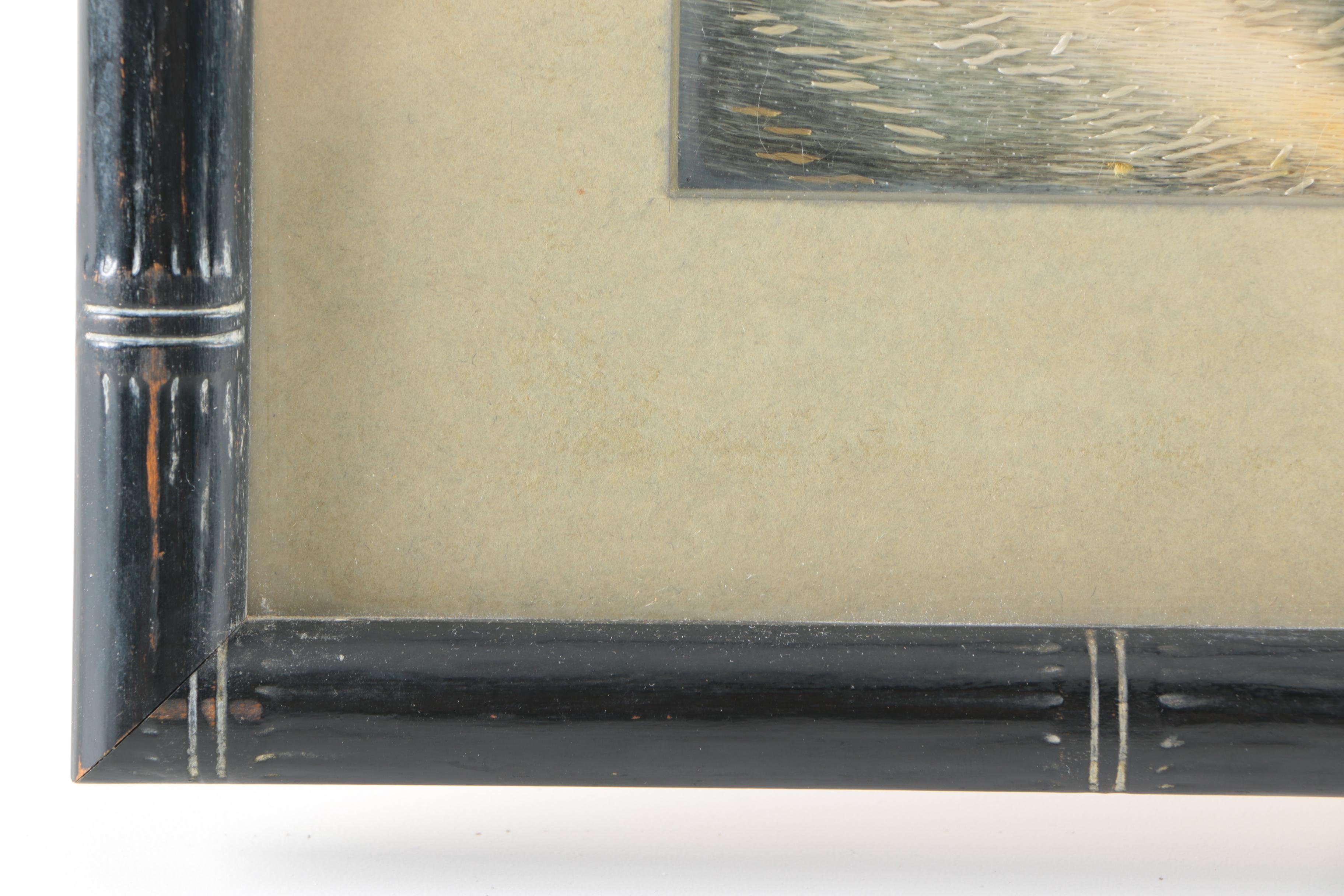 Japanese Inspired Embroidered Textile Landscapes