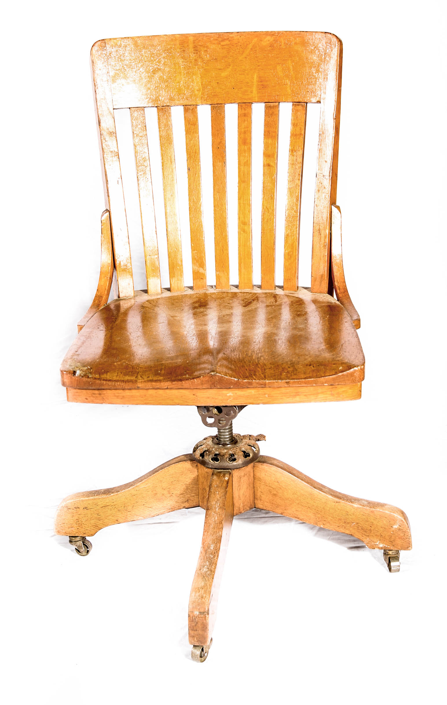 Three Vintage Desk Chairs