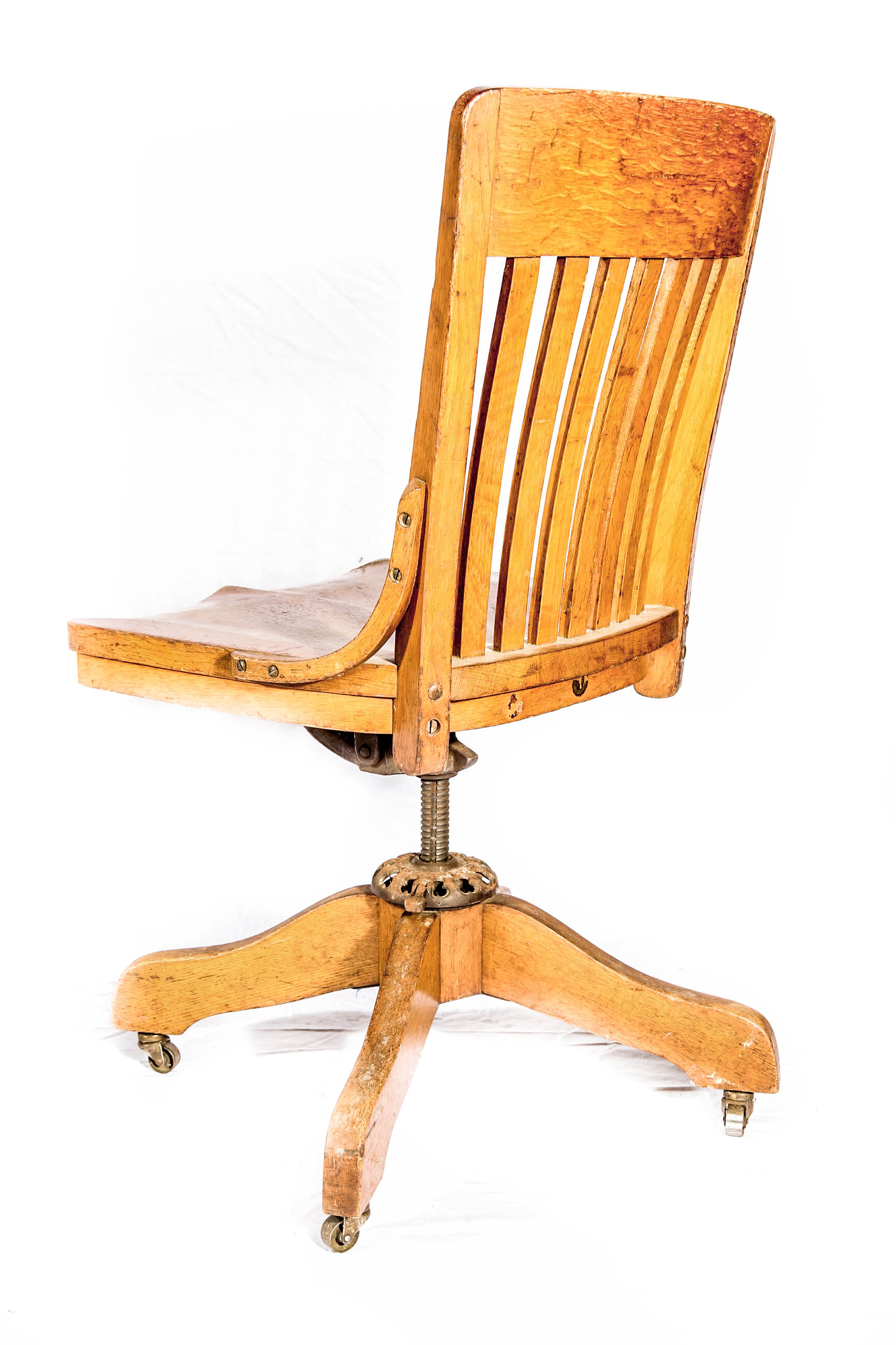 Three Vintage Desk Chairs