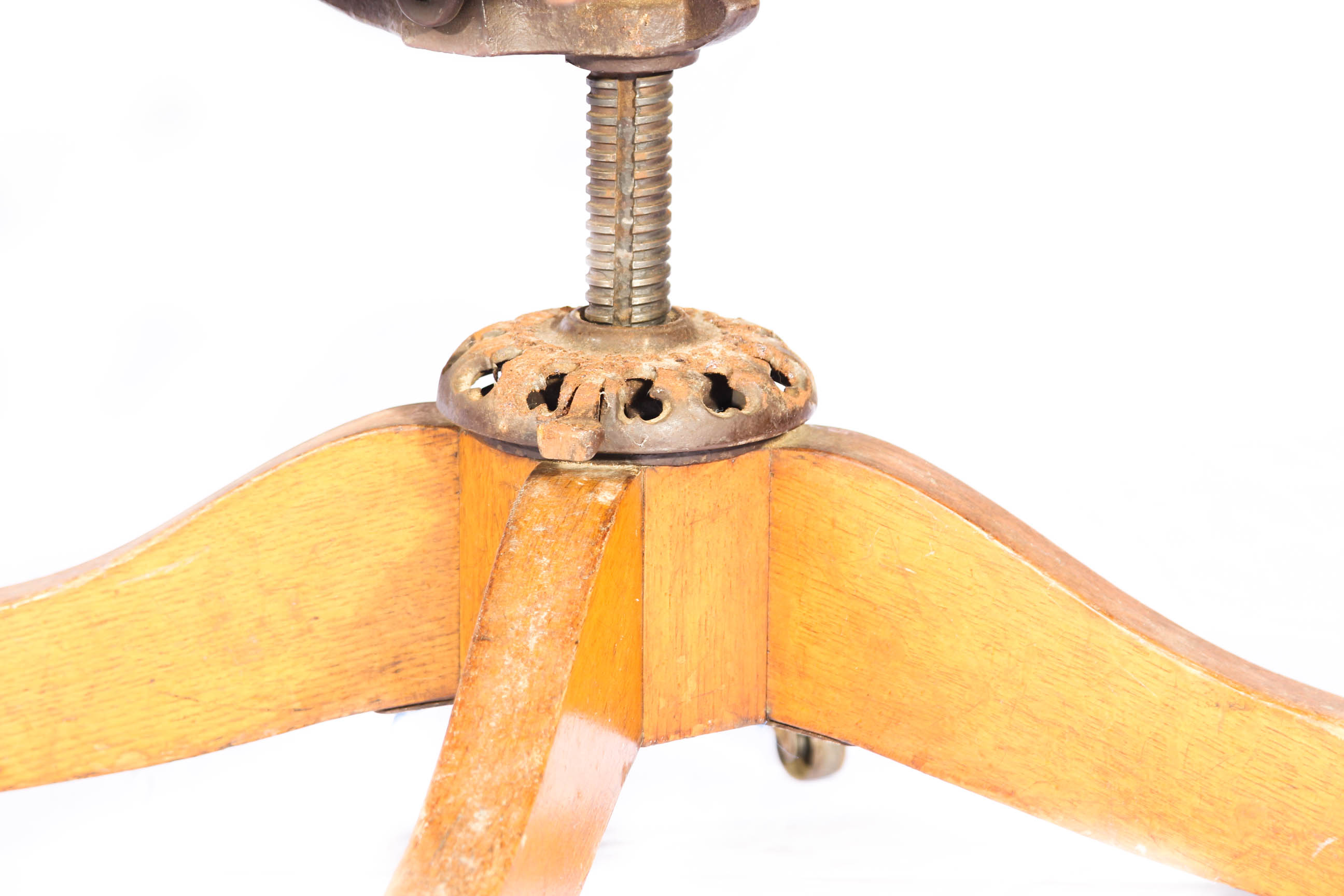 Three Vintage Desk Chairs