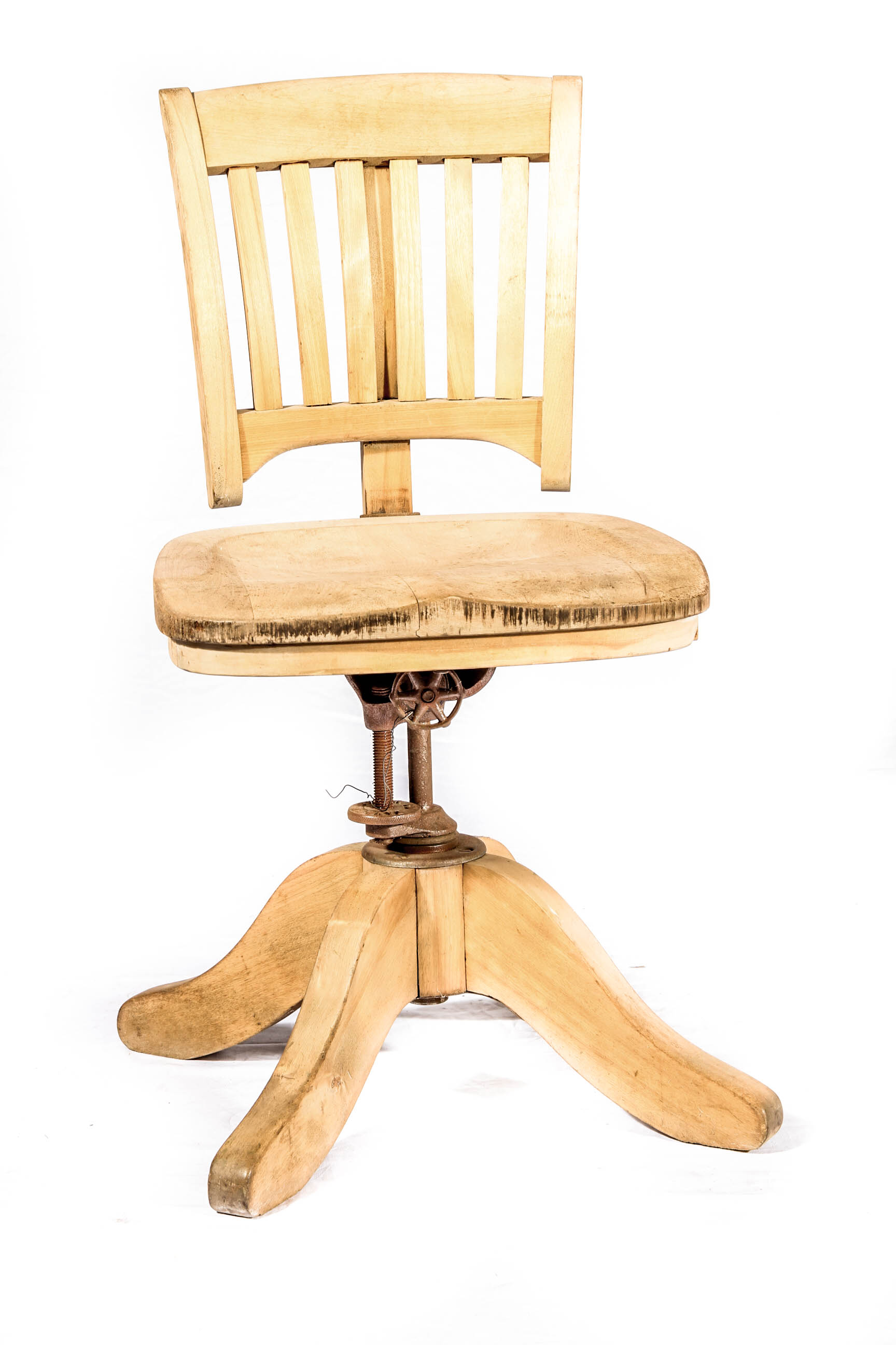 Three Vintage Desk Chairs