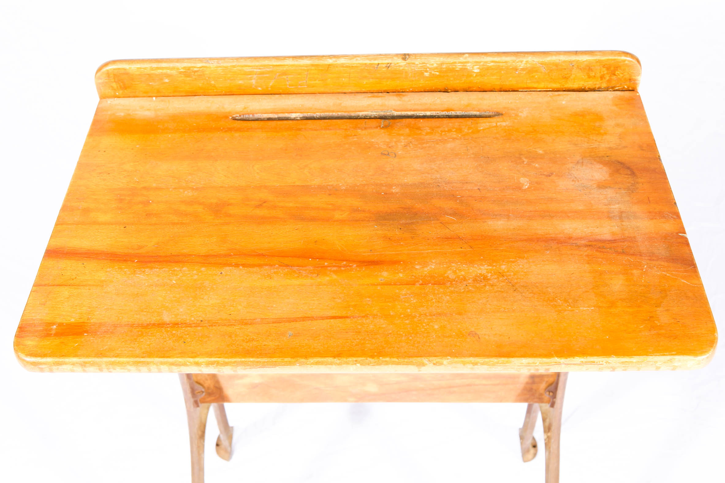 Two Vintage School Desks and Bench by Buffalo Hardware Co.