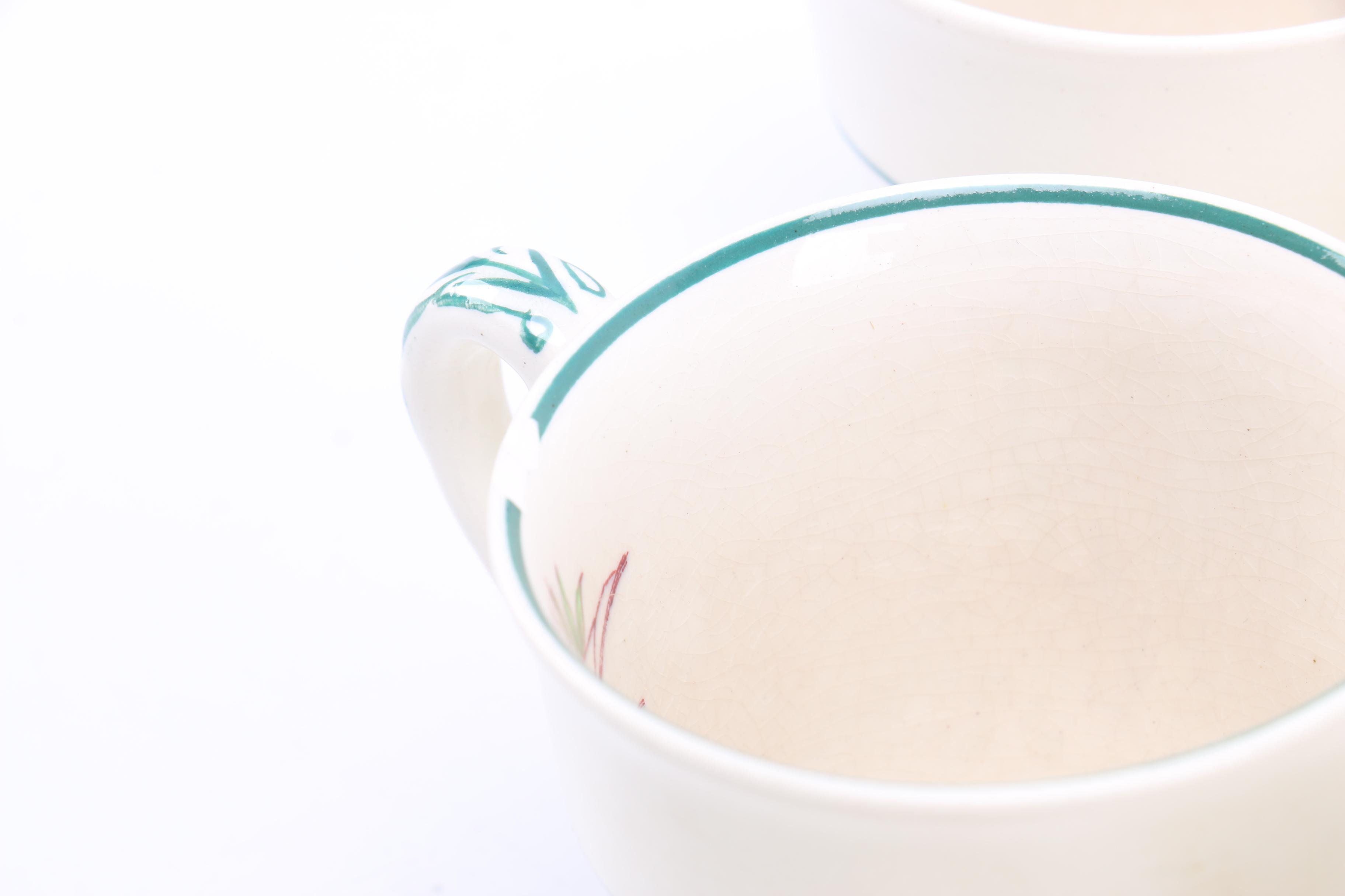 Wedgwood "Patrician" and Haviland Limoges Cups