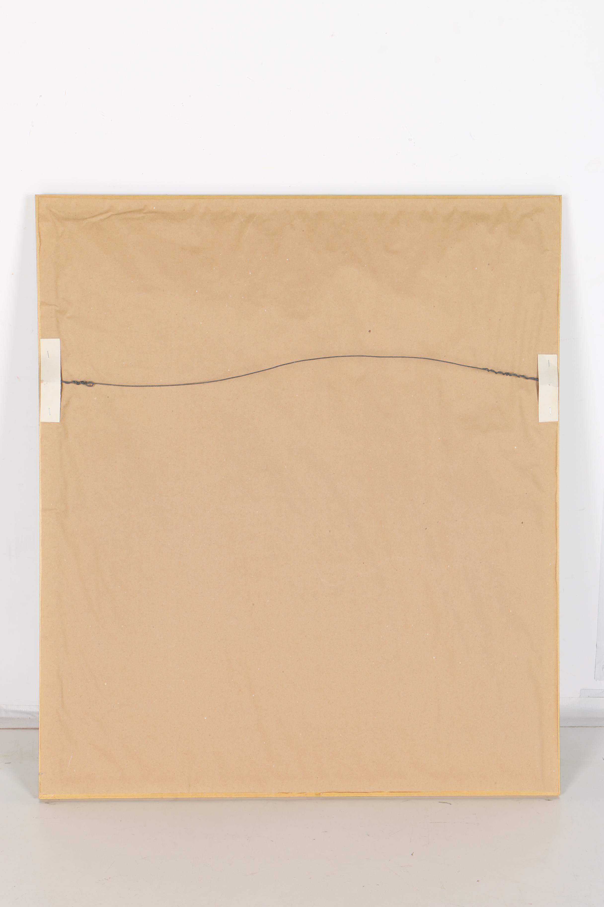 Jose Royo Offset Lithograph of Woman With Flowers