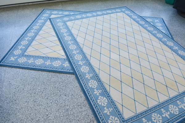 Two Shaw Industries Machine Made Area Rugs