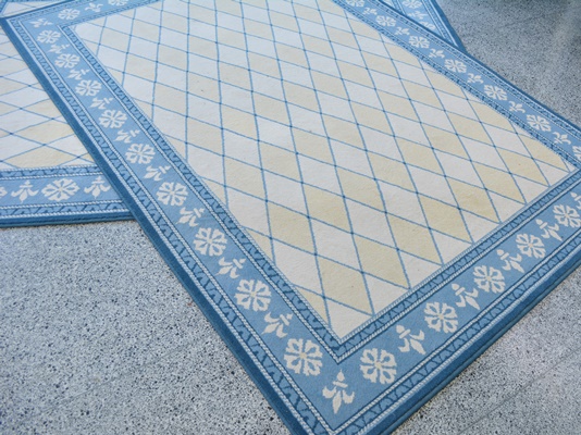 Two Shaw Industries Machine Made Area Rugs