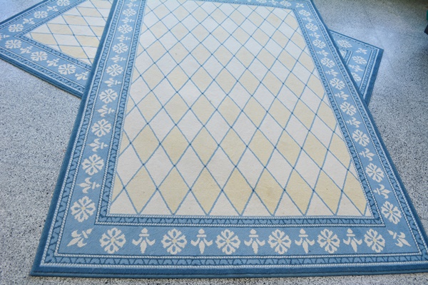 Two Shaw Industries Machine Made Area Rugs