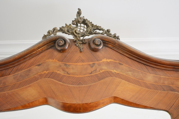 Antique Italian Louis XV Style Serpentine Wardrobe