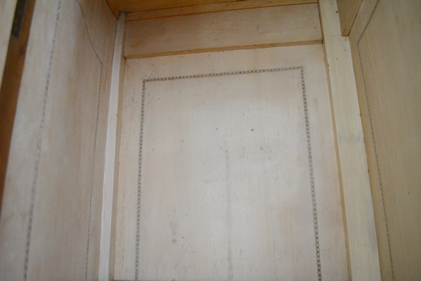 Antique Italian Louis XV Style Serpentine Wardrobe