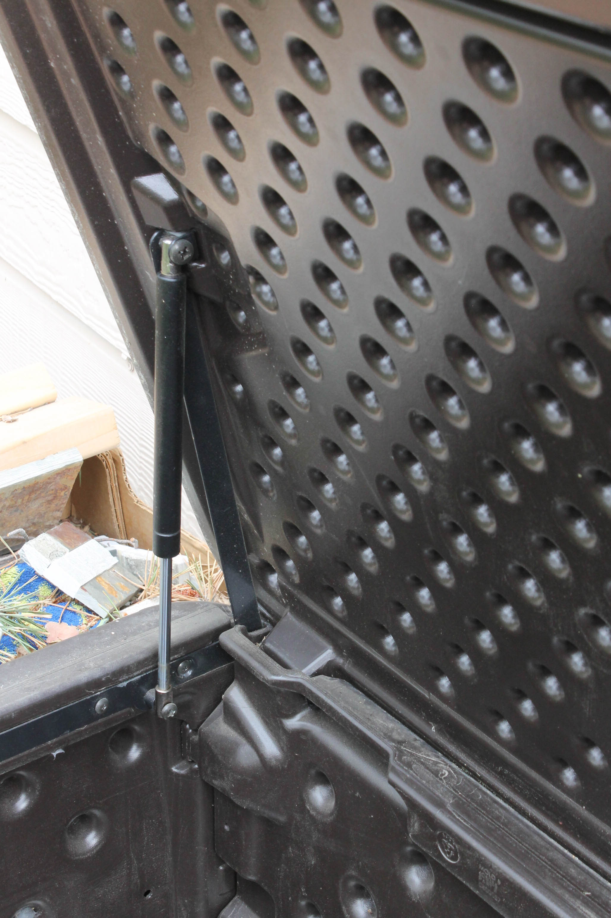 Pair of Suncast Large Outdoor Storage Bins