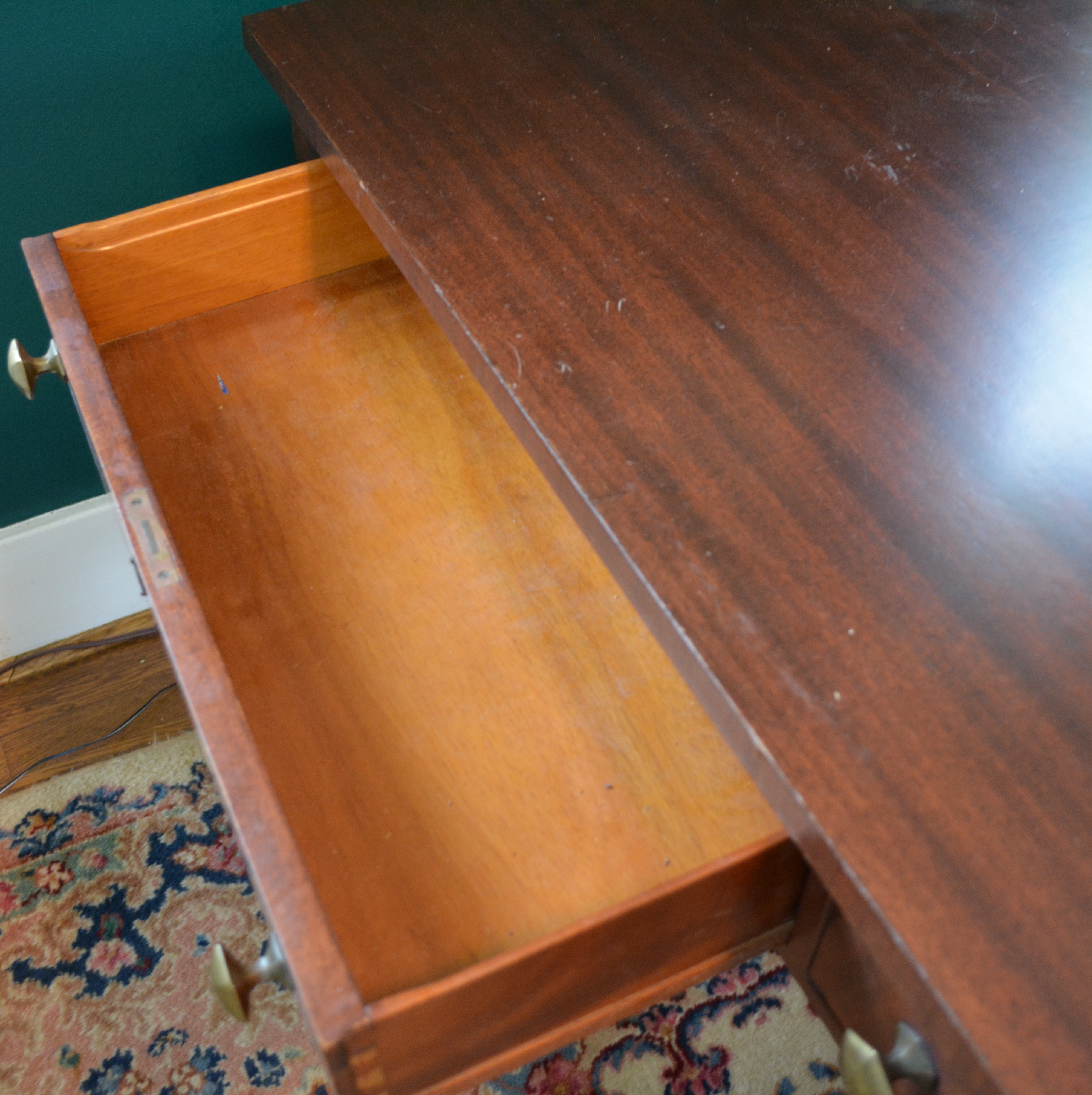 Antique Empire Style Partners' Desk