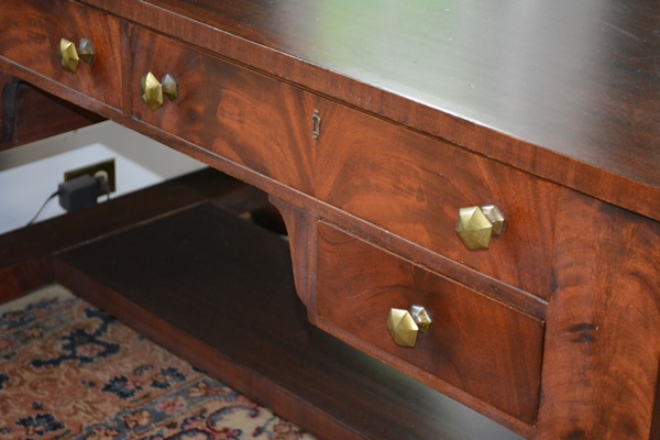 Antique Empire Style Partners' Desk