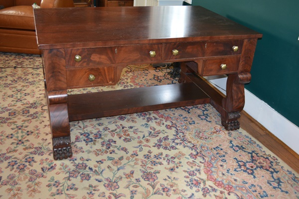 Antique Empire Style Partners' Desk