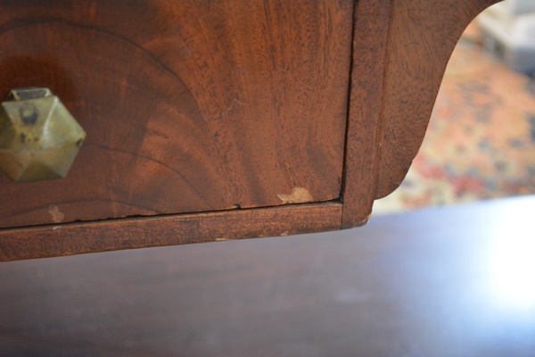 Antique Empire Style Partners' Desk