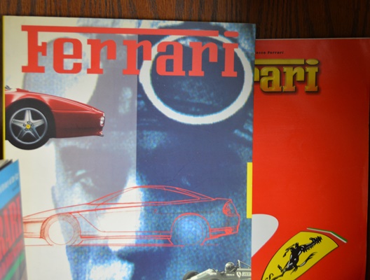 "Ferrari Buyer's Guide" and Other Ferrari Theme Books