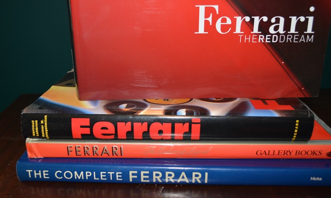 Ferrari Hardcover Coffee Table Books