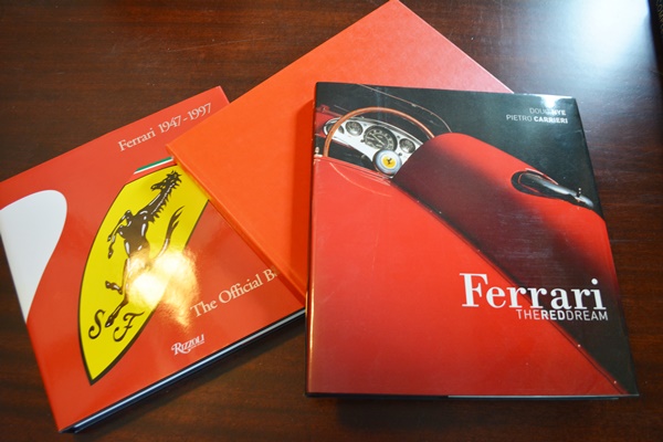 Ferrari Hardcover Coffee Table Books