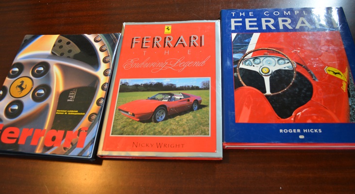Ferrari Hardcover Coffee Table Books