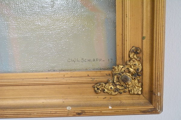 Charles W.L. Schlapp Original Still Life Oil Painting