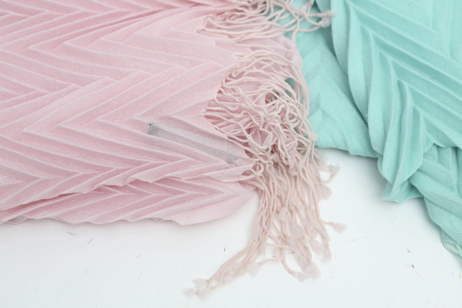 Pair of Pastel Scarves