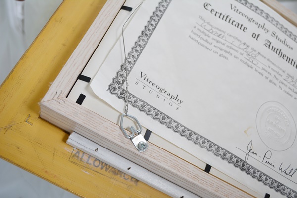 Jean-Pierre Weill Limited Edition "Woman and Child' Vitreograph