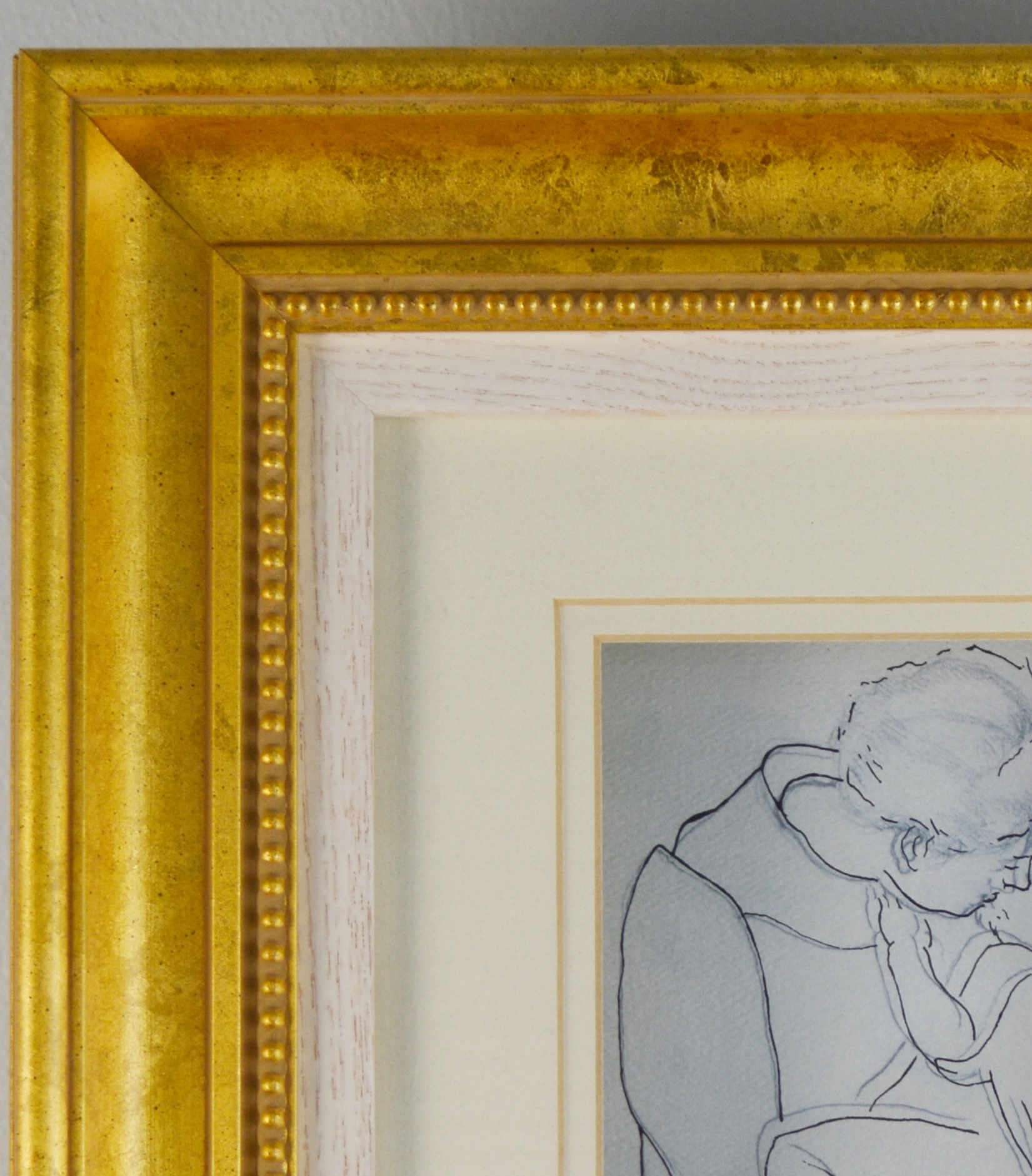 Jean-Pierre Weill Limited Edition "Woman and Child' Vitreograph