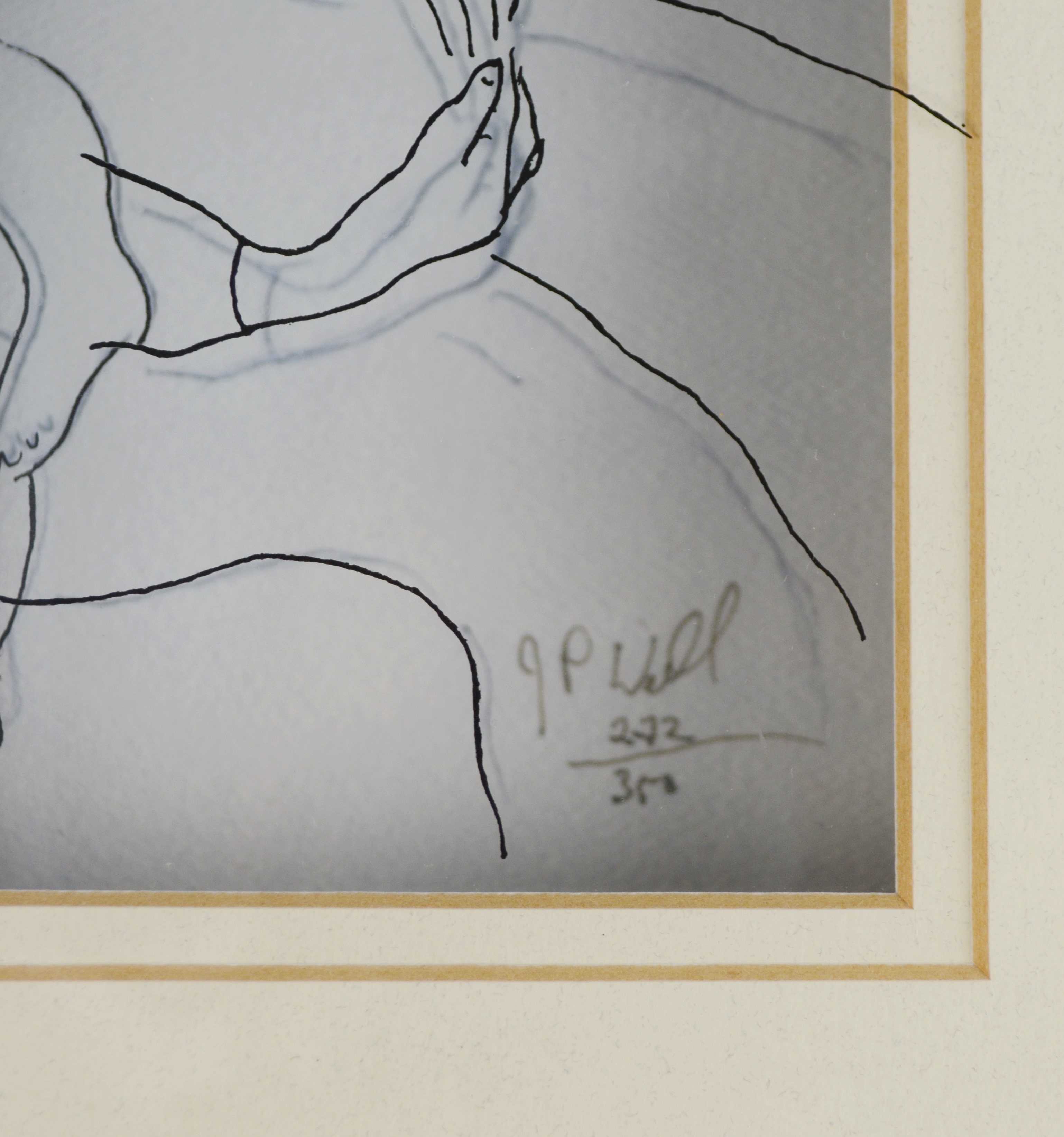 Jean-Pierre Weill Limited Edition "Woman and Child' Vitreograph