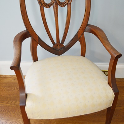 Antique Hepplewhite Style Armchair