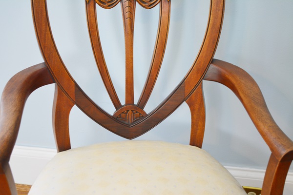 Antique Hepplewhite Style Armchair