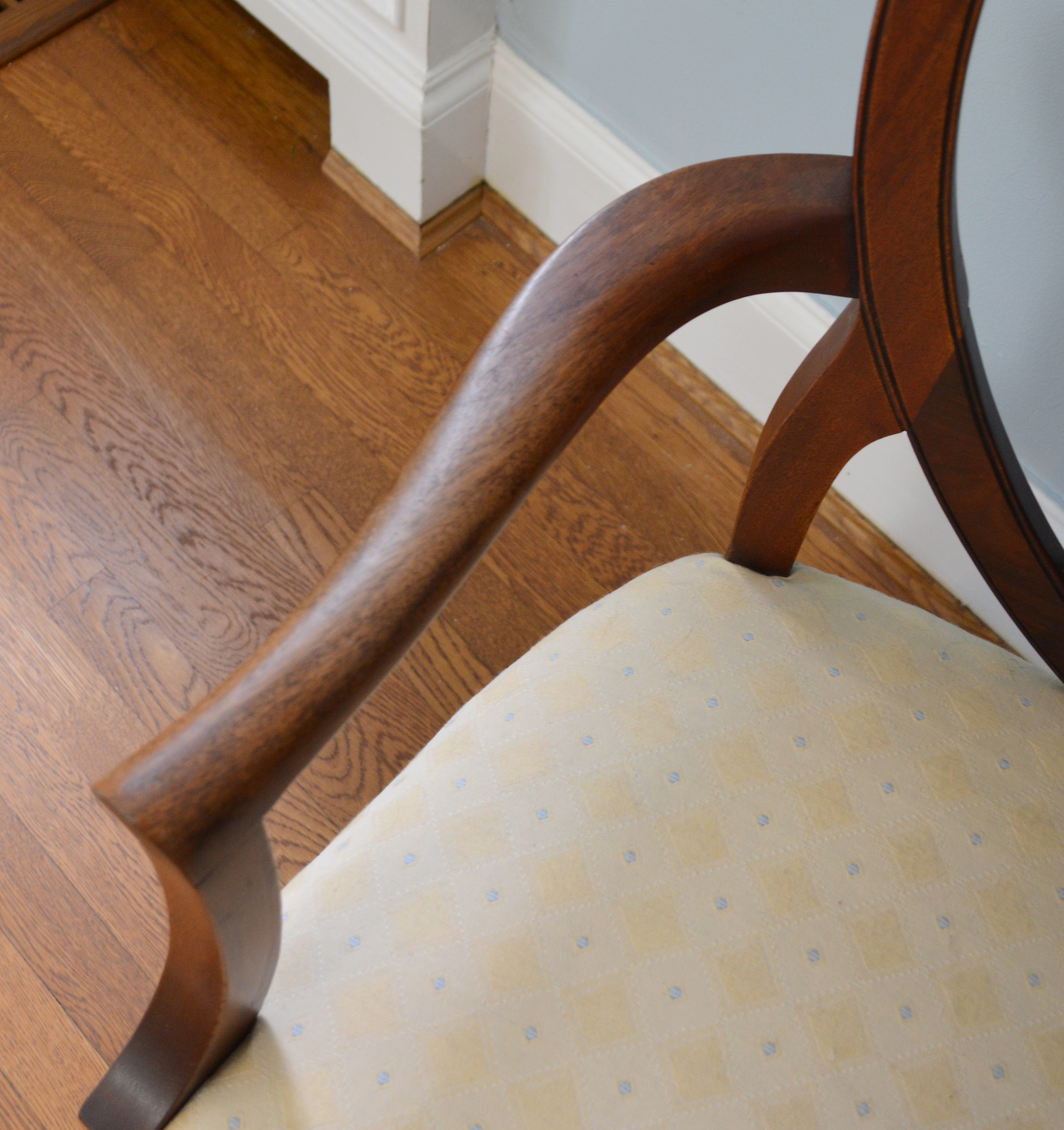 Antique Hepplewhite Style Armchair