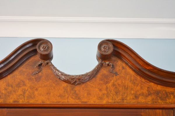 Antique Federal Style Wardrobe With Marquetry