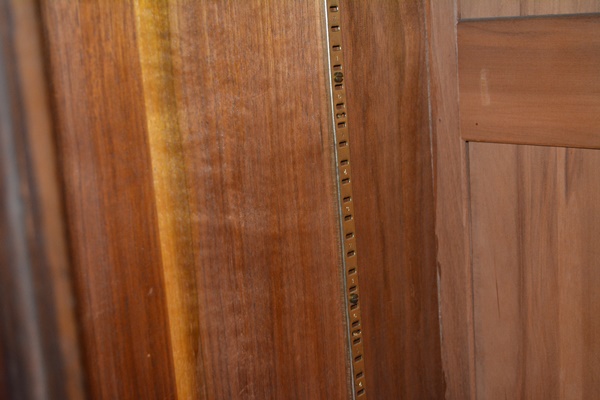 Antique Federal Style Wardrobe With Marquetry