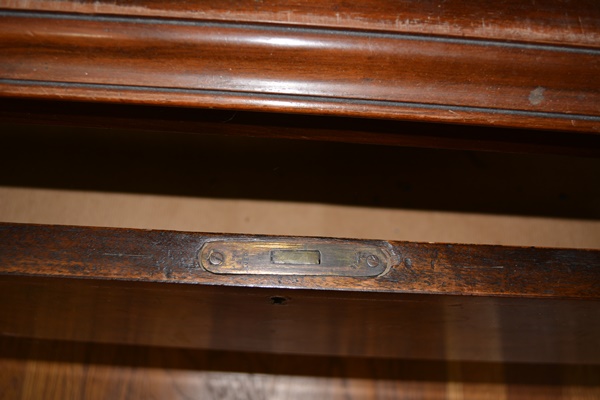 Antique Federal Style Wardrobe With Marquetry